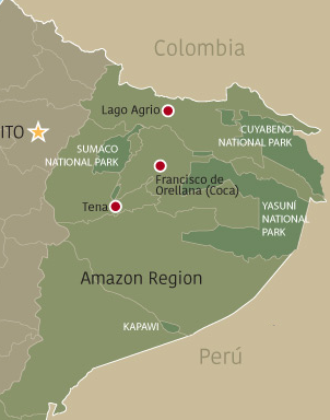 tena, coca, yasuni national park, amazon rain forest, amazon jungle