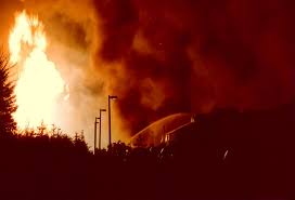 Durham woods explosion