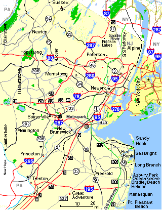 North East New Jersey & NY City