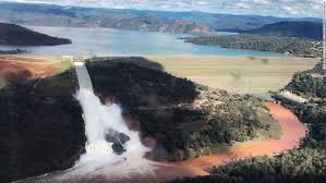 oroville dam, emergency spillway