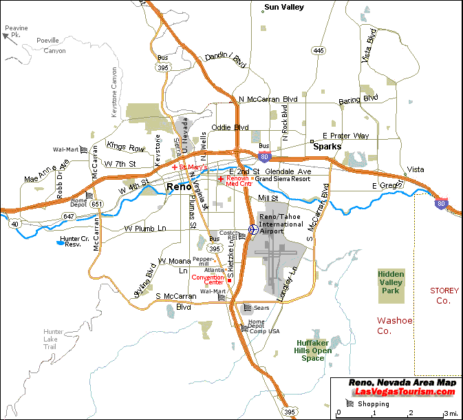 Reno Map