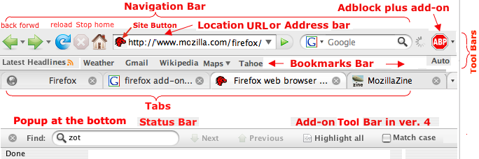 create shortcut for firefox extension